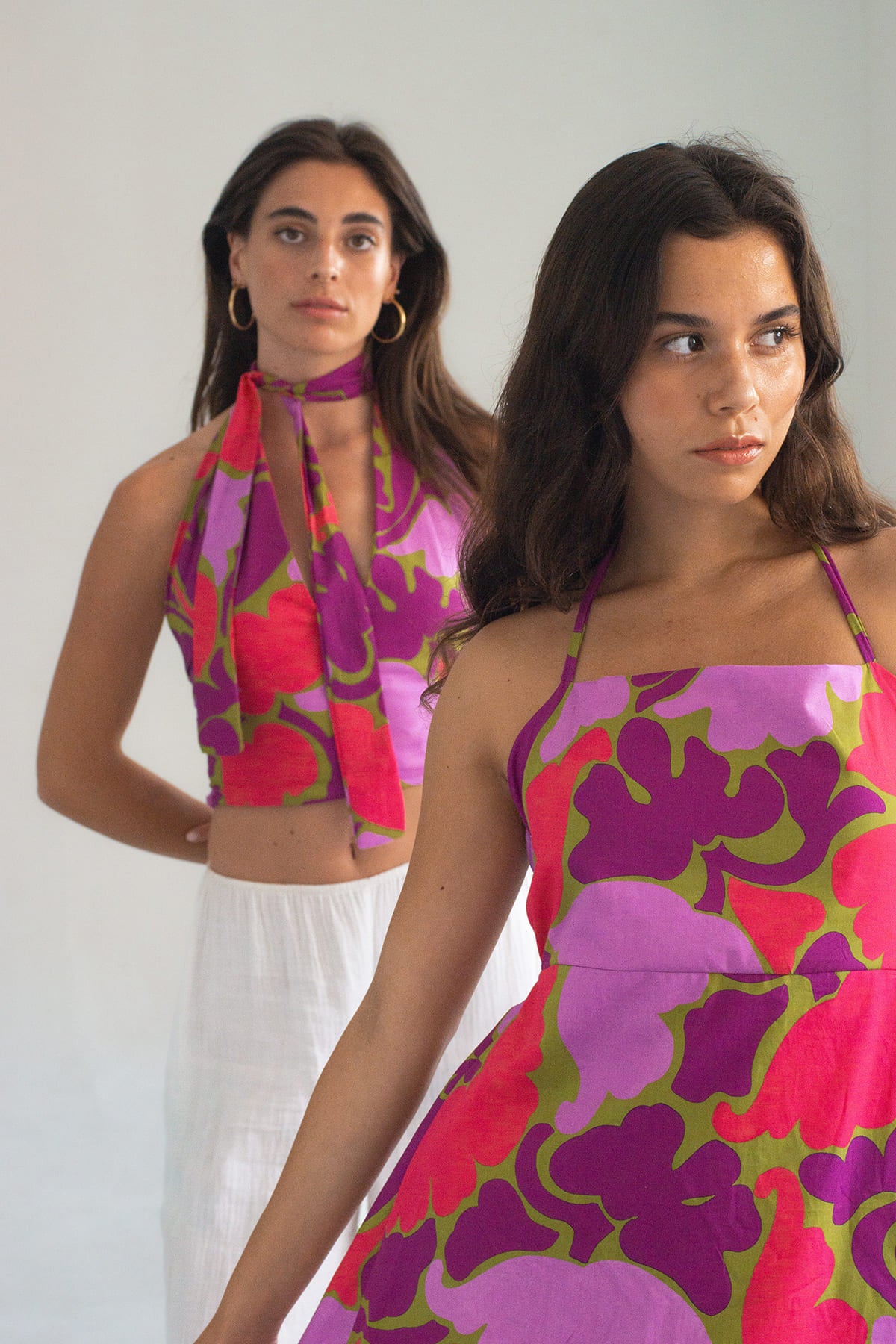 Top con estampado veraniego