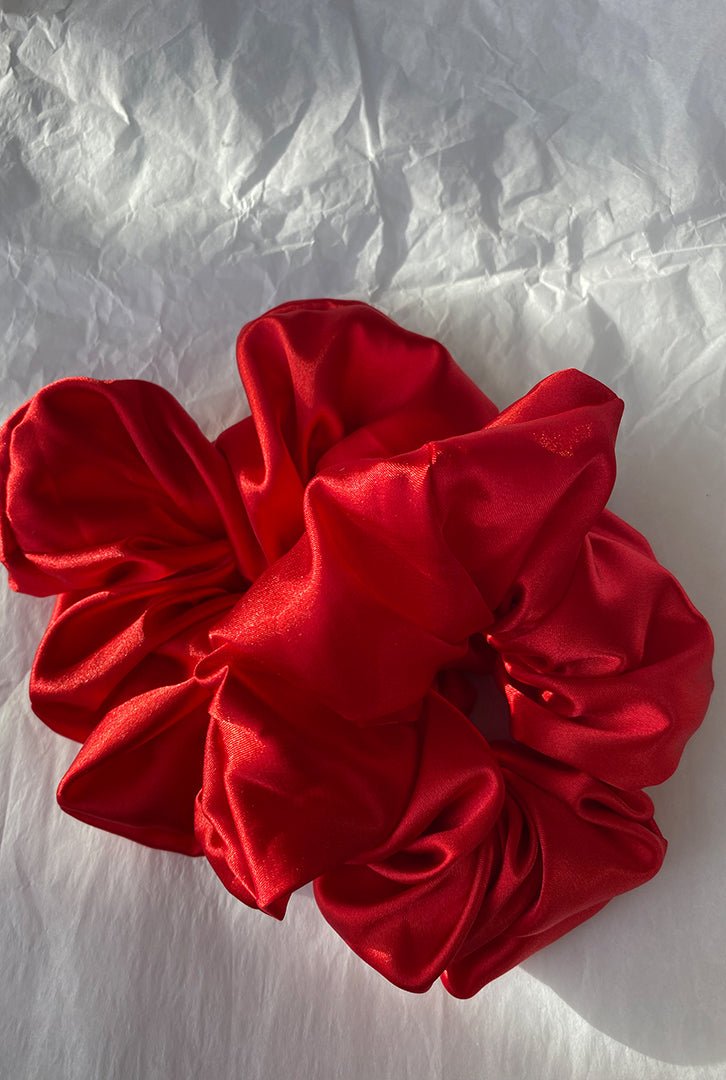 Scrunchie color rojo
